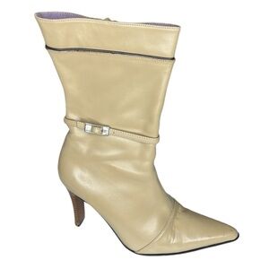 NYLA Kate Leather Boot Tan